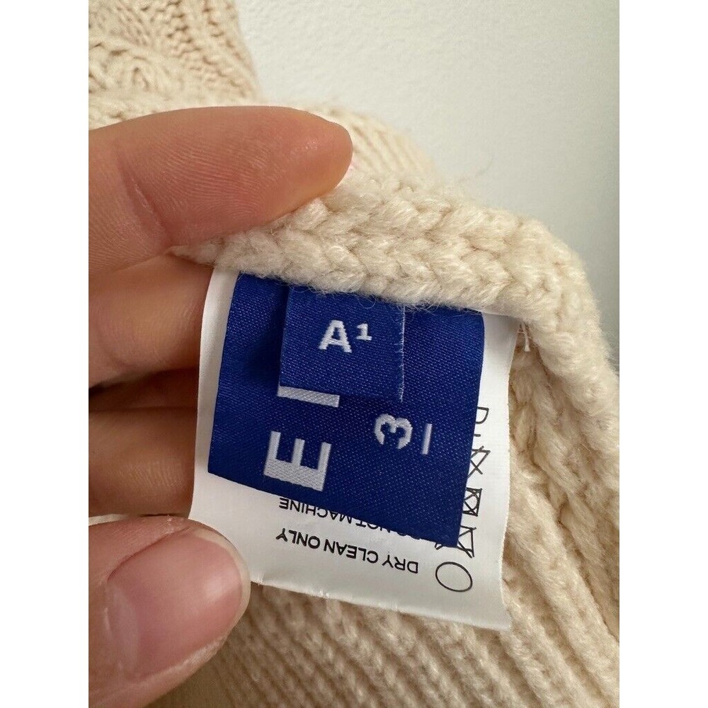 Ader Error Chunky Knit Patchwork Wool Cable Knit … - image 4